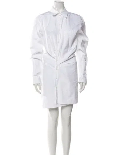 Pre-owned Off-white 2023 Mini Dress In White