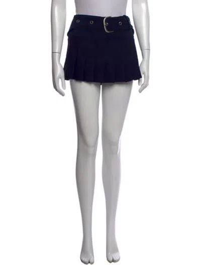 Pre-owned Off-white 2023 Mini Skirt In Black