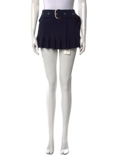 Pre-owned Off-white 2023 Mini Skirt In Blue