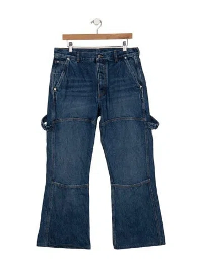Pre-owned Off-white 2023 Relaxed Fit Jeans In Blue
