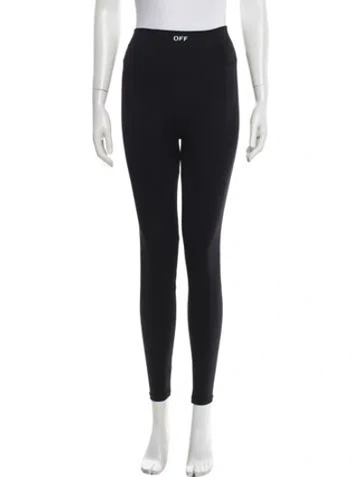 Pre-owned Off-white 2023 Skinny Leg Pants In Black