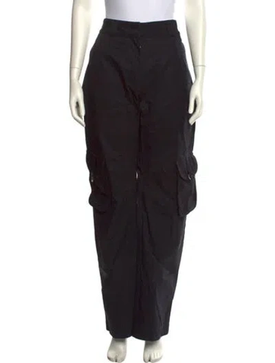 Pre-owned Off-white 2023 Straight Leg Pants In Black
