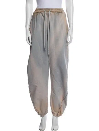 Pre-owned Off-white 2023 Tie-dye Print Sweatpants In Grey