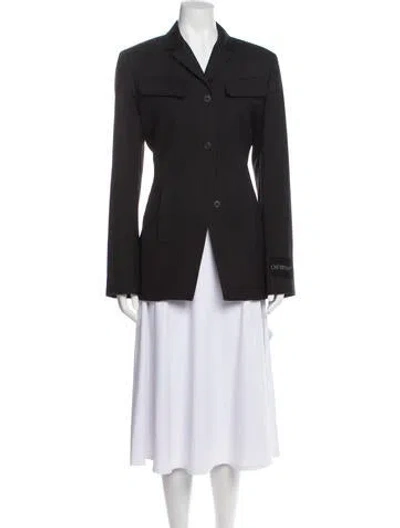 Pre-owned Off-white 2023 Toybox Blazer W/ Tags In Black