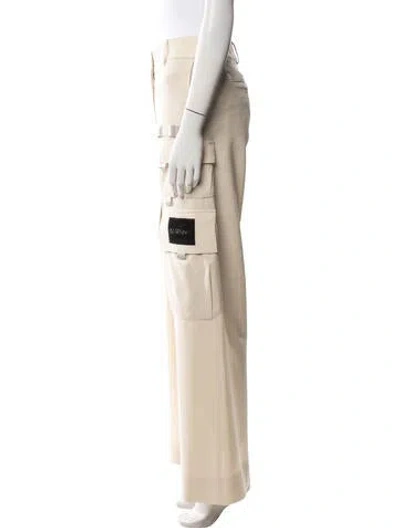 Pre-owned Off-white 2023 Wide Leg Pants In Neutral
