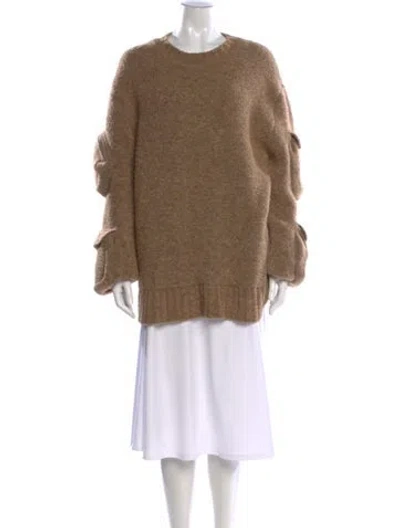 Pre-owned Off-white 2023 Wool Sweater In Brown