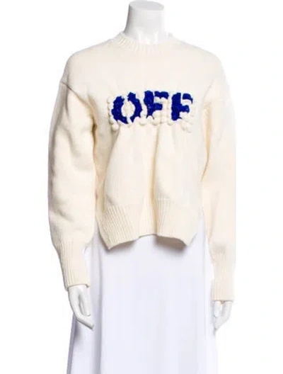 Pre-owned Off-white 2023 Wool Sweater In Neutral
