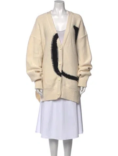 Pre-owned Off-white 2023 Wool Sweater In Neutral