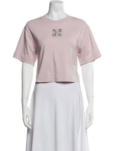 Pre-owned Off-white 2024 Graphic Print T-shirt In Pink