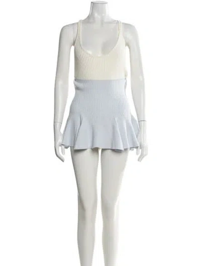 Pre-owned Off-white 2024 Mini Dress In Neutral