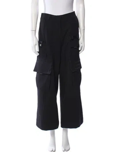 Pre-owned Off-white 2024 Wide Leg Pants W/ Tags In Black