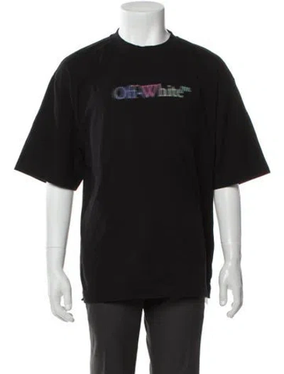 Pre-owned Off-white 2025 Graphic Print T-shirt In Black