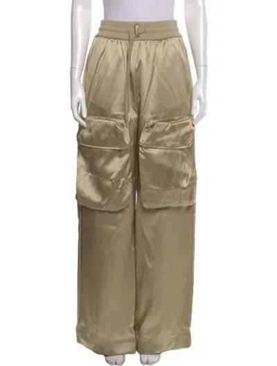 Pre-owned Off-white 2025 Wide Leg Pants In Neutral