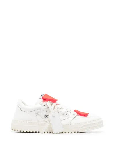 Pre-owned Off-white 3.0 Court Lace-up Sneakers In White