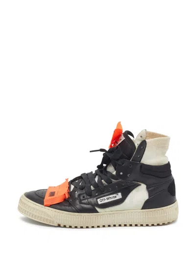 Pre-owned Off-white 3.0 Off Court High-top Sneakers In Black