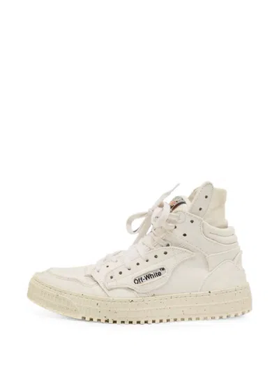 Pre-owned Off-white 3.0 Off Court High-top Sneakers In Neutral