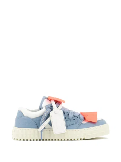 Off-white 3.0 Off Court Logo-patch Sneakers In Blue