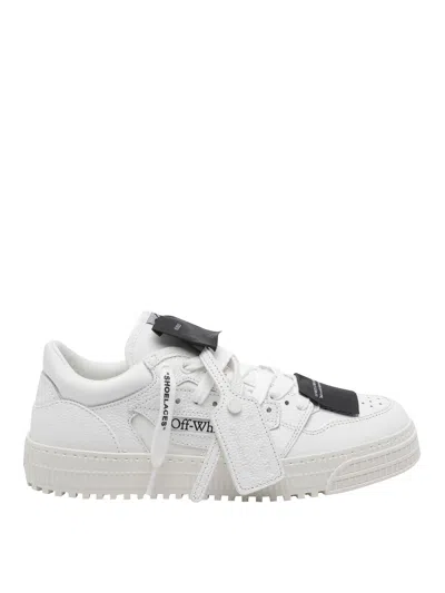 Off-white 3.0 Off Court Logo-patch Sneakers In White
