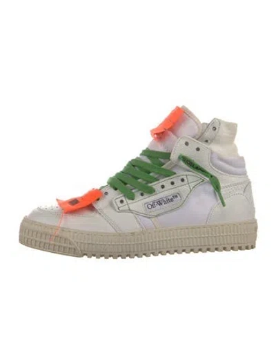 Pre-owned Off-white 3.20 Off Court Wedge Sneakers In White