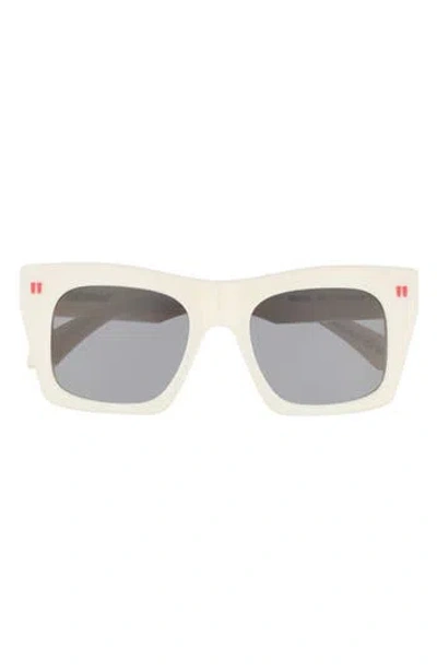 Off-white 51mm Selma Square Sunglasses In Metallic