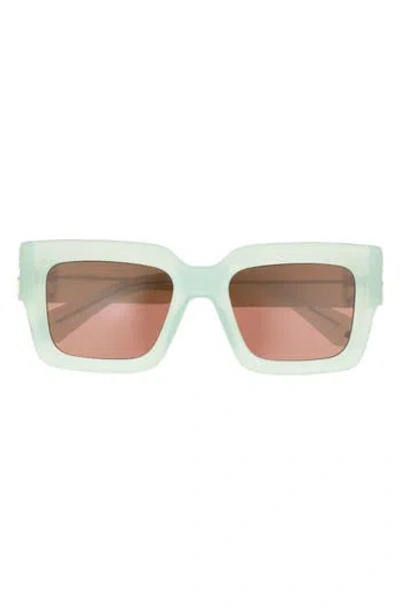 Off-white 52mm Mystic Square Sunglasses In Red