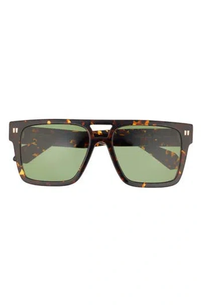 Off-white 56mm Springfield Shield Sunglasses In Brown