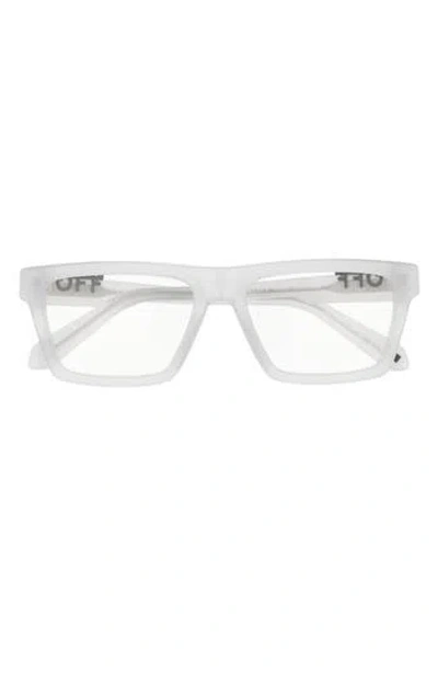 Off-white 7b 55mm Optical Glasses In Gray