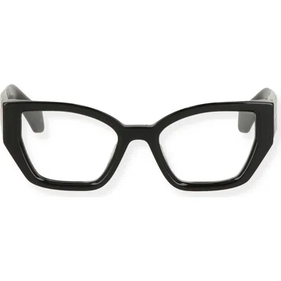 Off-white 7q 52mm Optical Glasses In Green