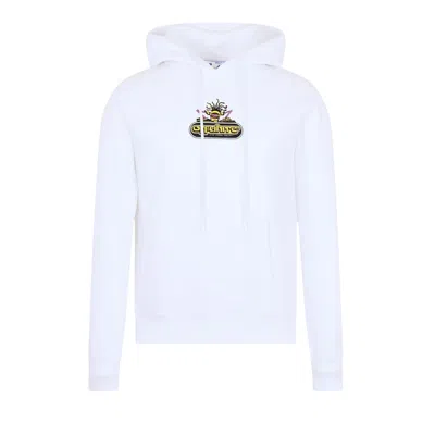 Pre-owned Off-white 90s Dj Slim Hoodie 'white' | Men's Size L