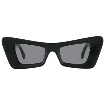 Off-white Accra Grey Cat Eye Unisex Sunglasses Oeri031 1007 49