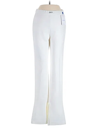 Pre-owned Off-white Active Pants In Ivory