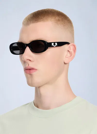 Off-white Adams Smoke Lens Sunglasses In White