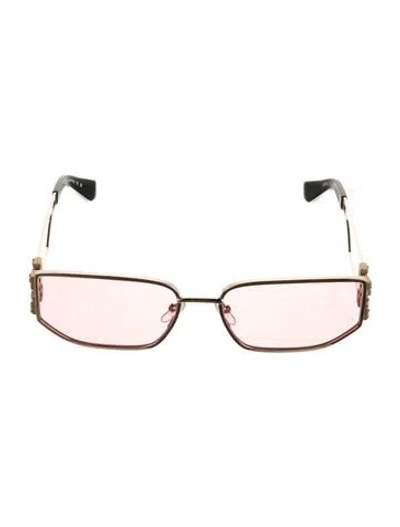 Pre-owned Off-white Allen Square Sunglasses In Gold