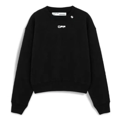 Off-white Alphabet Printing Pullover Black
