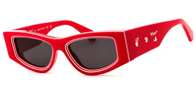 Off-white Andy 12507 Women's Sunglasses Red Size 53