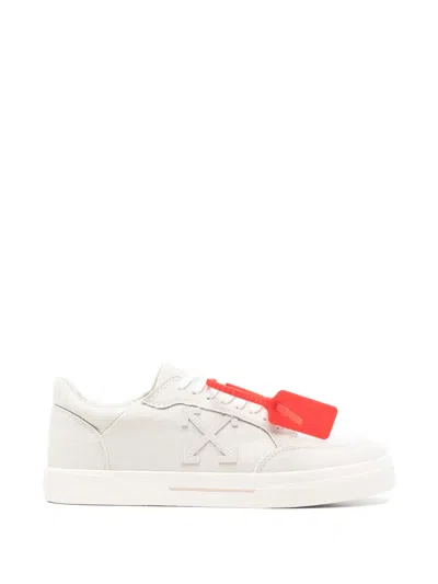 Off-white Appliqué Sneakers In White