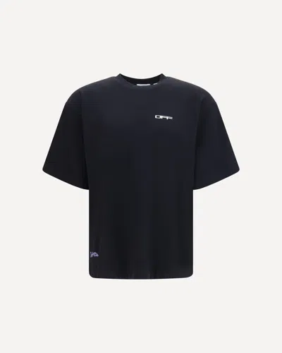 Off-white Archigeography Arrow Skate T-shirt In Black