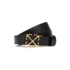 Off-white Arrow Belt In Black