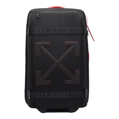 Off-white Arrow Cabin Trolley In Black