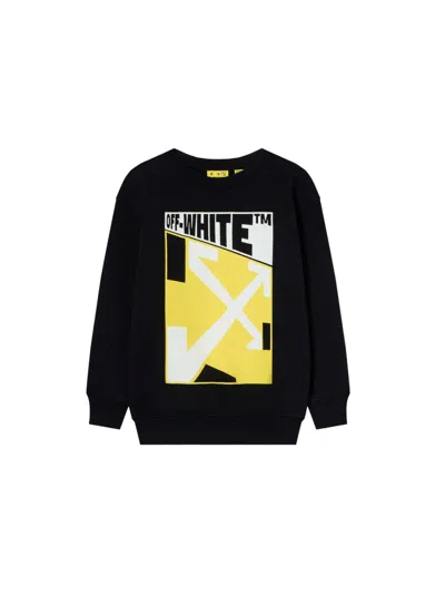 Off-white Arrow Constructive Crewneck In Black