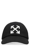 Off-white Arrow Drill Baseball Cap For Men In Black