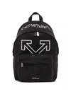 Off-white Arrow-graphic Backpack In Black
