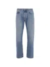 Off-white Half Arrow Jeans In Blue