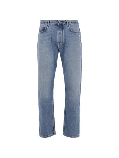 OFF-WHITE ARROW LOGO JEANS