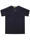 Off-white Kids Graphic-print Crewneck T-shirt In Black