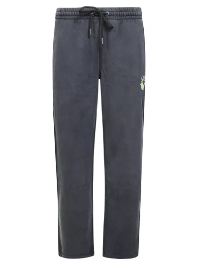 Off-white Arrow Pants In Gray