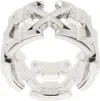 Off-white Arrow Ring In Metallic