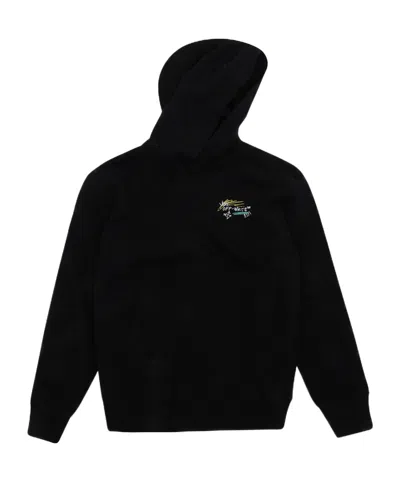 Off-white Kids' 'arrow Scribble' Hoodie In Black