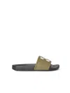 Off-white Arrow Slider In Brown