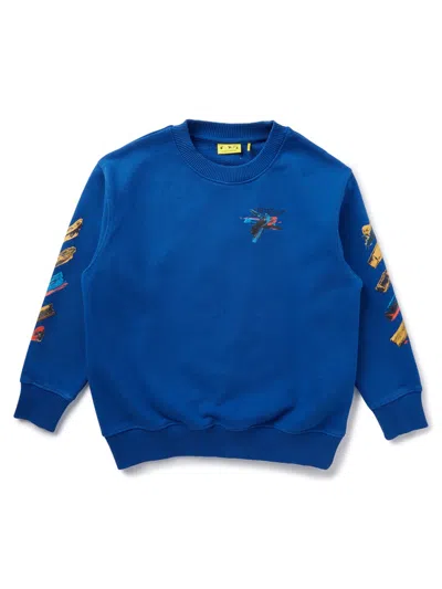 Off-white Arrow Sweater In Blue